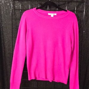 Forever 21 STATEMENT SWEATER!! Neon Pink sweater!